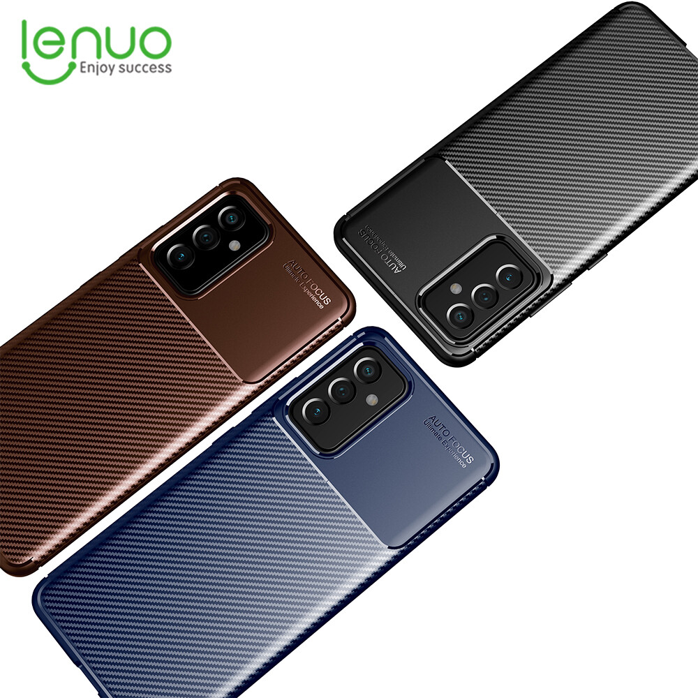 Lenuo Ốp Lưng Cho Samsung Galaxy A22 5G / A22 4G/A71-Ốp Lưng Điện Thoại Di Động Mờ Chống Trầy Xước Chống Sốc Sợi Carbon TPU