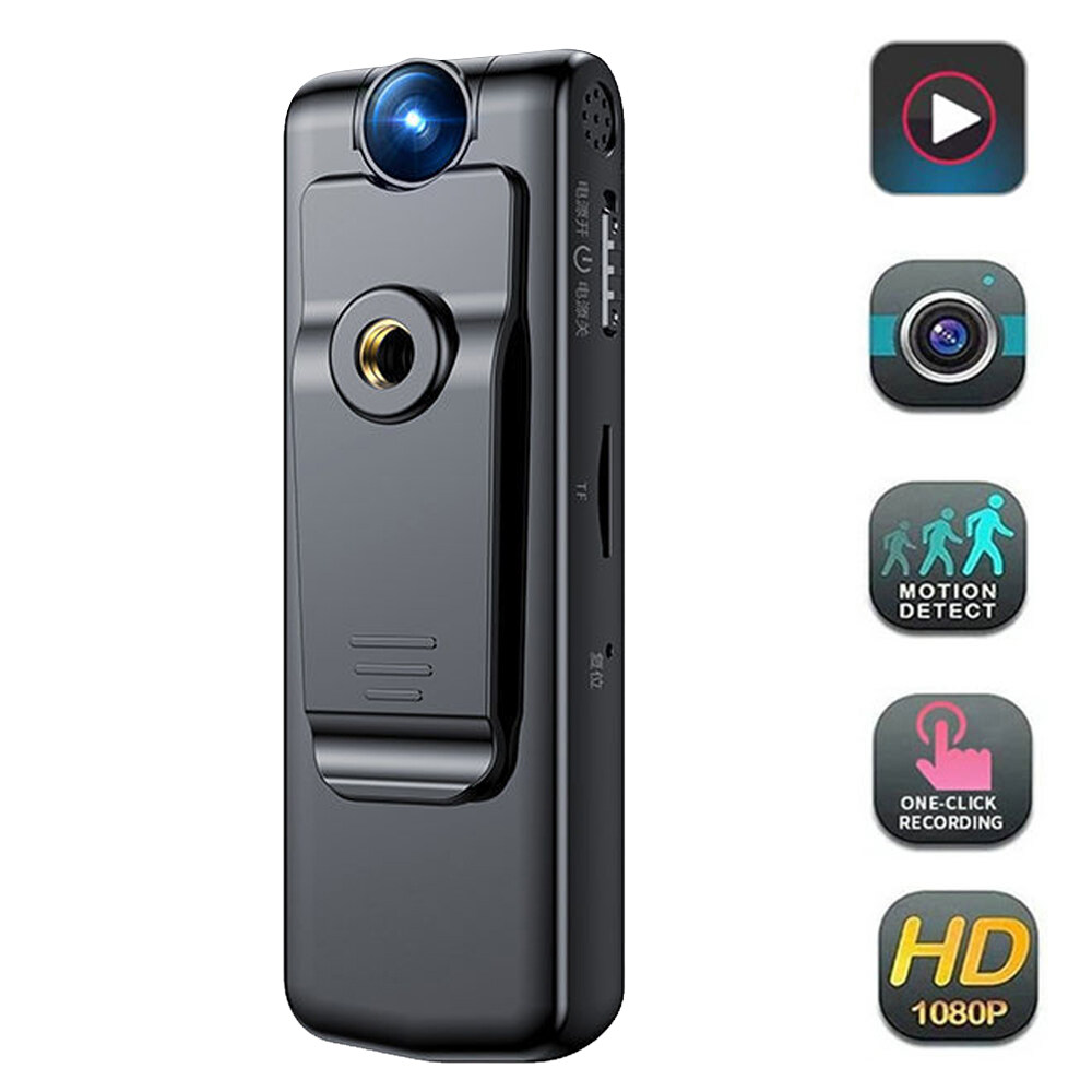 HD 1080P Wearable Mini Camera Sports Action DV Camera Audio Video