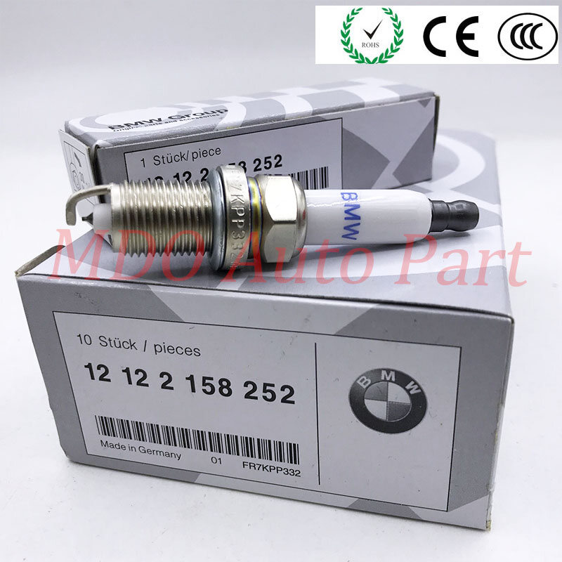 12122158252 izfr6h11 fr7kpp332 bugi iridium cho bmw e53 e60 e63 e64 e65 e66 e87 120i n46 12 12 2 158 252