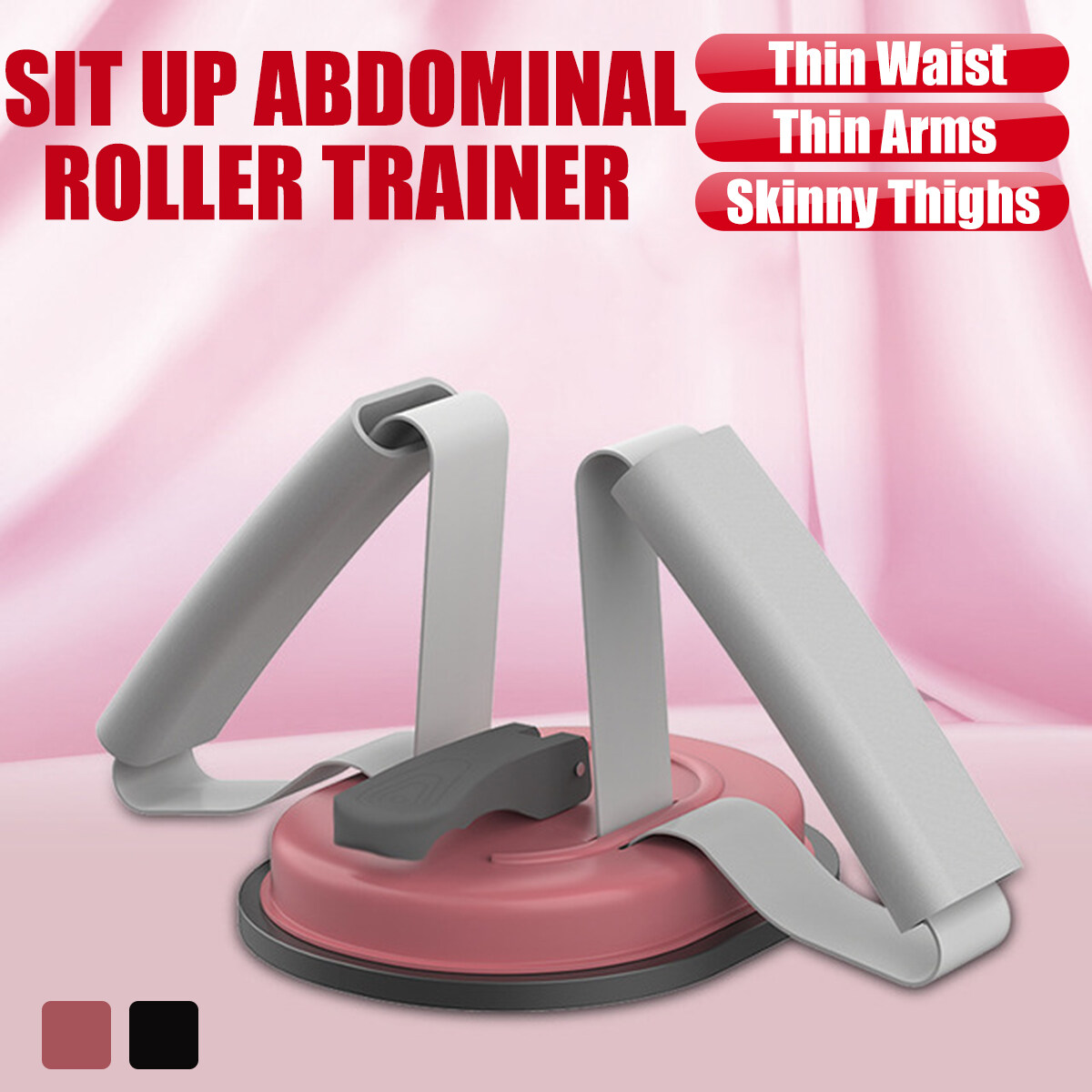 Generic Sit Up Roller Trainer Ab Crunch Core Worker Abs Exercise