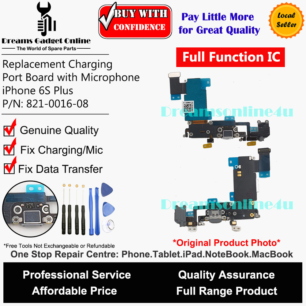 Replacement Charging Port Board with Mic 821-00126-08 for iPhone
