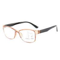 Progressive Multifocal Reading Glasses Women Smart Zoom Easy To Look Far and Near Anti-blue Presbyopic Glasses for Men for Women Unisex Glasses 100 150 200 250 300 350 400 PTQ