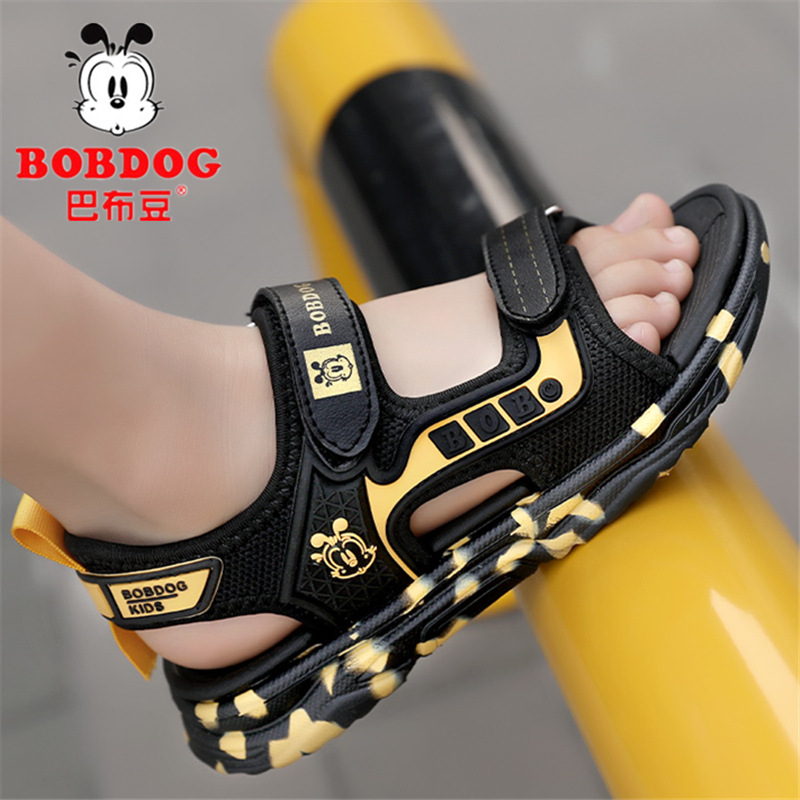Babu Bean Boys' Sandals Soft Sole Anti slip Lightweight 2022 Summer Middle and Big Boys' and Little Boys' Children's ShoesXingTai ราคา  498 บาท*ส่งฟรี