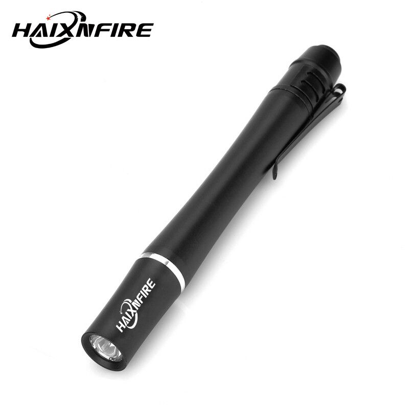 HAIXNFIRE Đèn Pin Bút Led P57 3W, Đèn Lồng Dạng Bút Cầm Tay Sử Dụng 2*AAA-INTL