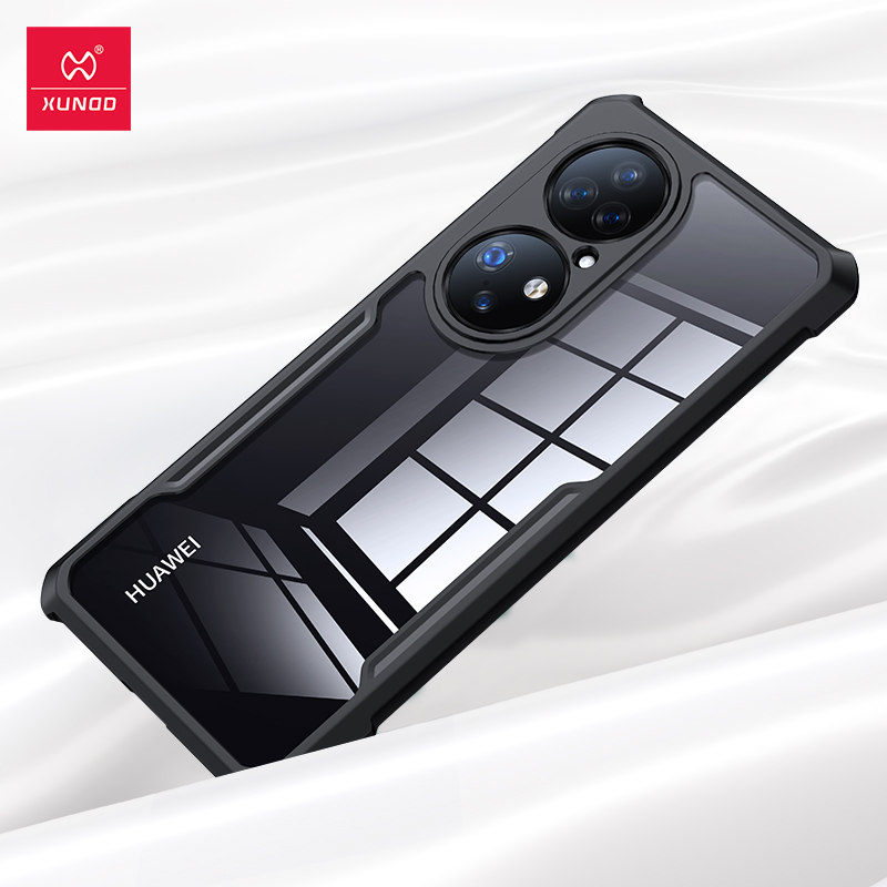 Xundd ốp lưng chống sốc cho huawei p50 pro ốp lưng điện thoại trong suốt bảo vệ di động ốp lưng mềm chống sốc cho huawei p50