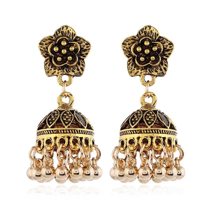 Khẩu trang hợp kim phối chuông nhỏ phong cách Ấn Độ sang trọng