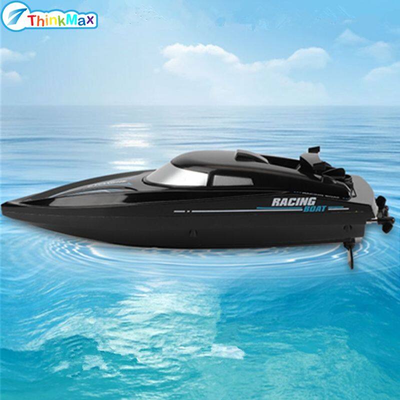 thinkmax Remote Control Speedboat 2.4G Remote Control Boat Long Endurance