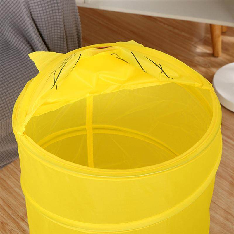 Giỏ Đựng Đồ Giặt Dễ Thương, Giỏ Đựng Đồ Giặt Có Nắp, Xô Gấp Quần Áo Vịt Mèo Chó Ếch Hoạt Hình Hộp Đựng Đồ Chơi Trẻ Em Giỏ Đựng Đồ Giặt