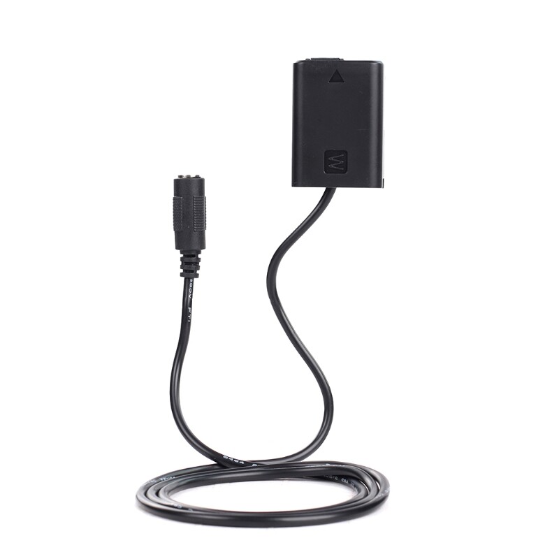 Np-fw50 lò xo đầu nối dc 5.5x2.1mm pin giả, cho-máy ảnh sony a7, a7s, a7r, a7 ii, a7s ii và a7r ii a5100