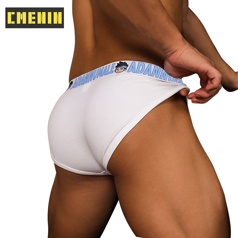 CMENIN ADANNU 1Pcs Cotton Sequence nâng hông Đồ lót nam Jockstrap Tóm tắt mới đến Quần lót nam Freegun AD7101