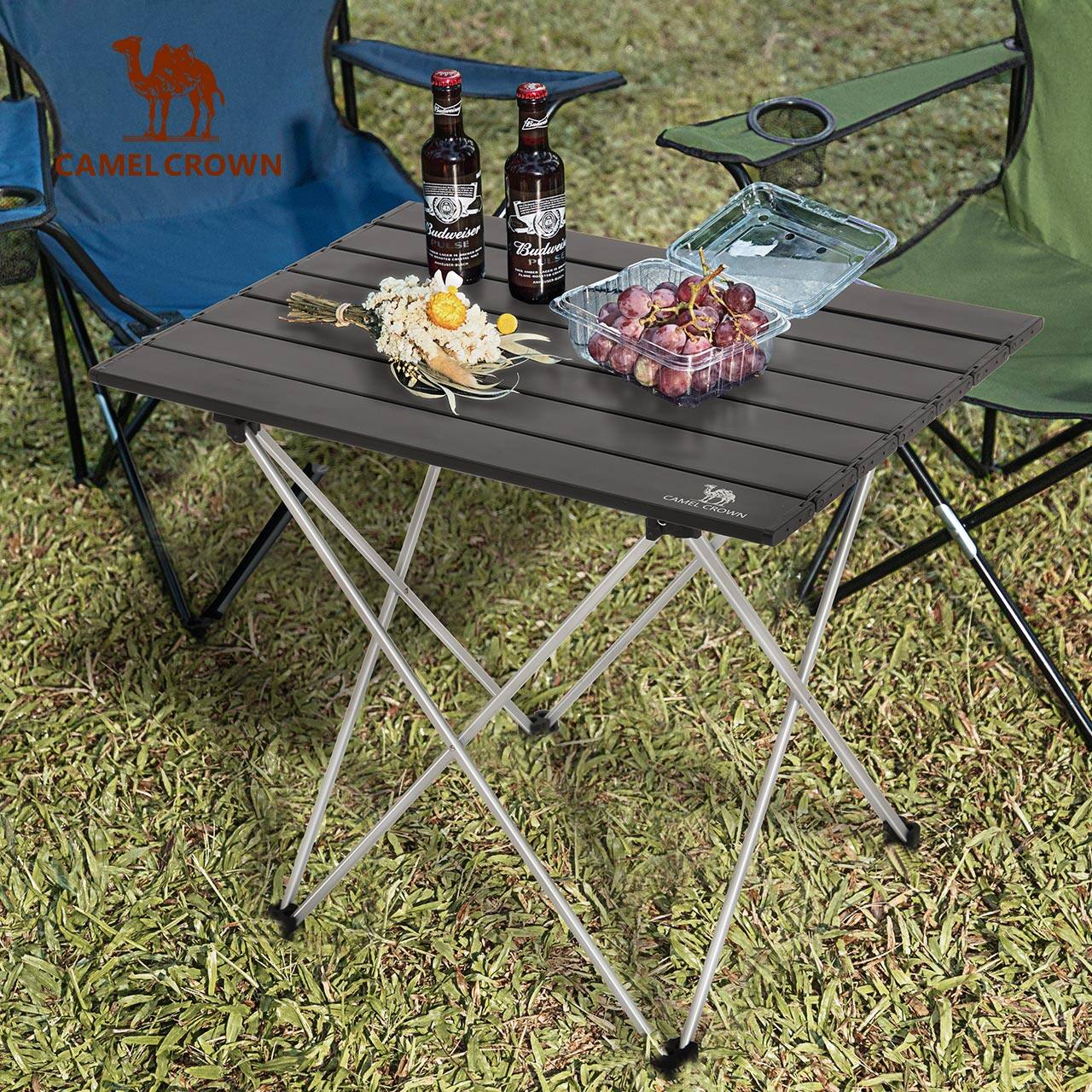 Camel crown bàn cắm trại ngoài trời bàn gấp bbq dã ngoại di động bàn du lịch bàn gấp đi bộ đường dài
