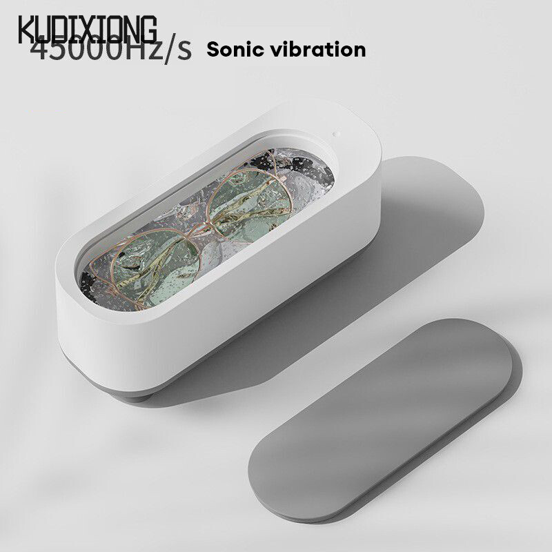 KUDIXIONG Glasses cleaning machine electric cleaner jewelry cleaner wireless portable high-frequency vibration deep cleaning