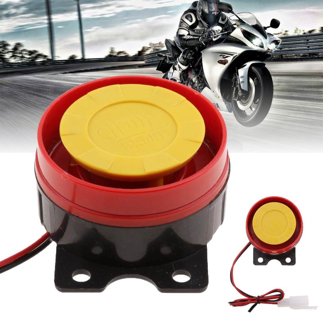 Anyike còi báo động hơi xe máy xe cộ 12v còi báo động cảnh báo chống trộm còi điện mini loa báo động