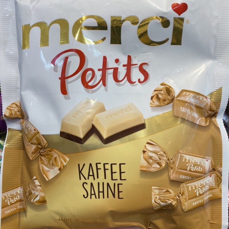Kẹo socola Merci Petits Đức 125g nhiều màu