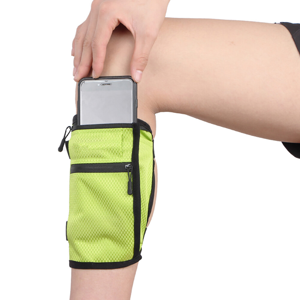 Yiyanai®กีฬาวิ่งกลางแจ้งที่มองไม่เห็น Breathable โทรศัพท์มือถือกระเป๋าเก็บของกระเป๋าหนังคาดเอว