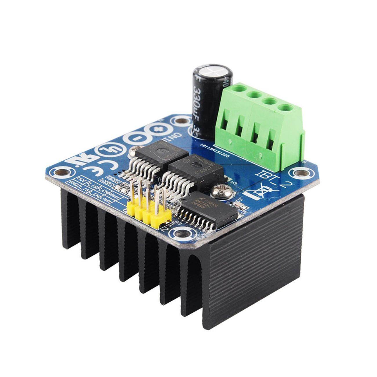 Mạch điều khiển động cơ pwm cầu bts7960 43a h kép, bộ điều khiển động cơ bước thông minh cao