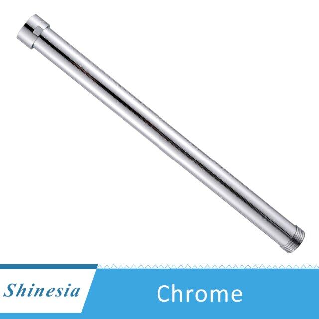 น้ำมัน Rued Bronze/Chrome/Brushed Nickel/En/ทองเหลืองโบราณ12นิ้ว (30ซม.) ก๊อกน้ำชุดส่วนต่อเติมห้องน้ำหลอด