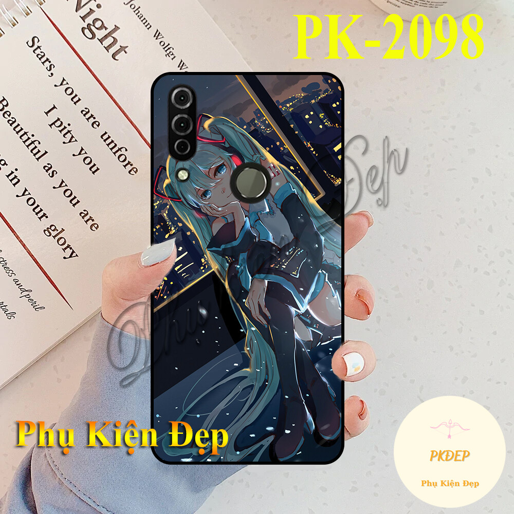 [HCM]Ốp lưng Vsmart Joy 3 - Ốp dẻo đen in hình Anime Hatsune Miku cute