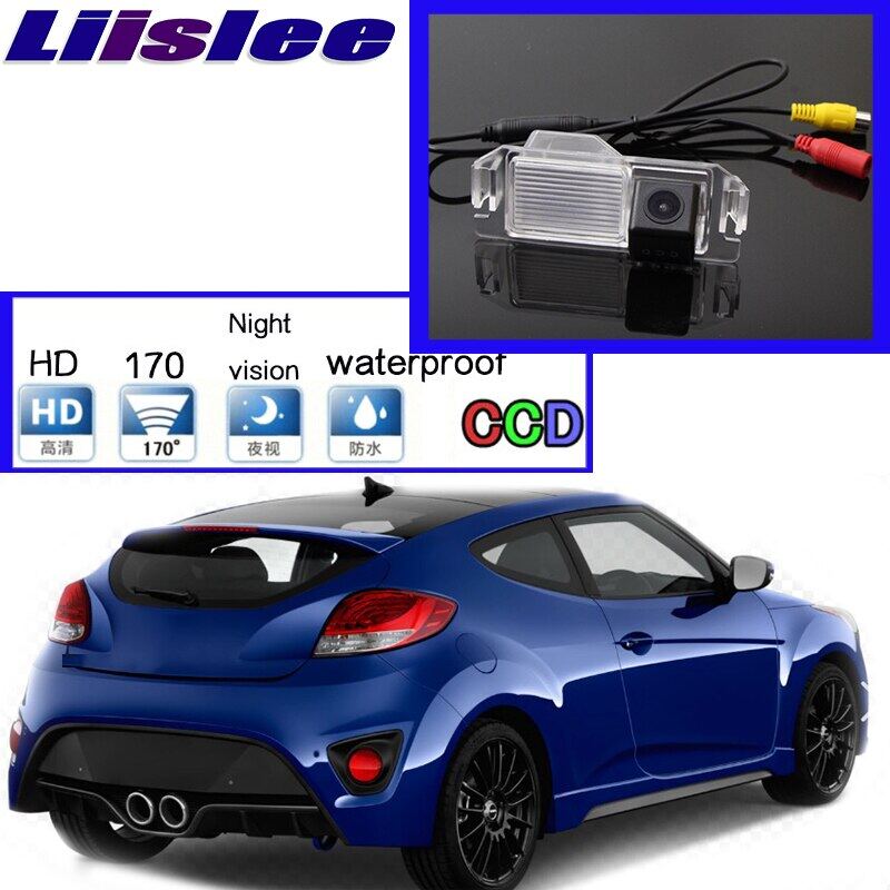 Liislee For Hyundai Veloster 2011 car Camera High Quality Rear View Back