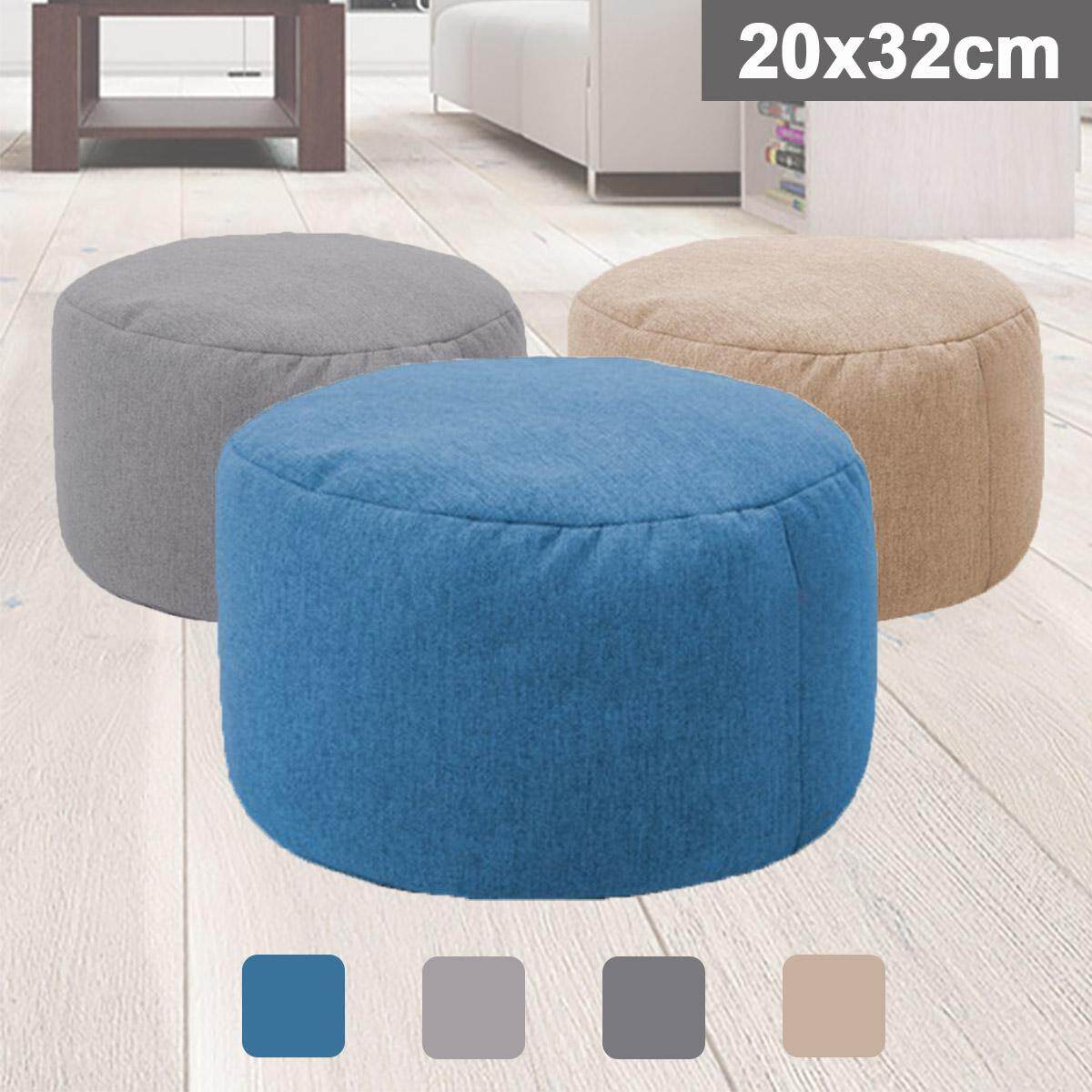 Generic Ottoman Bean Bag Cover Footrest Stool Large Comfy Round Chair