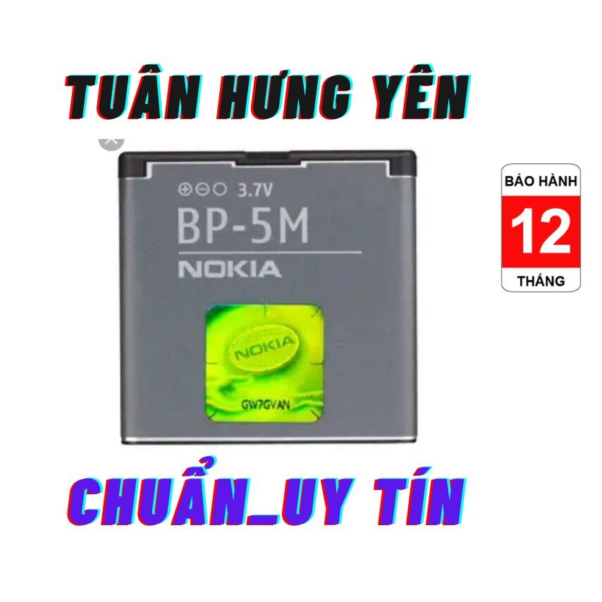 Pin Nokia Bp-5M Dùng Cho 6500S 8600 7390 6110