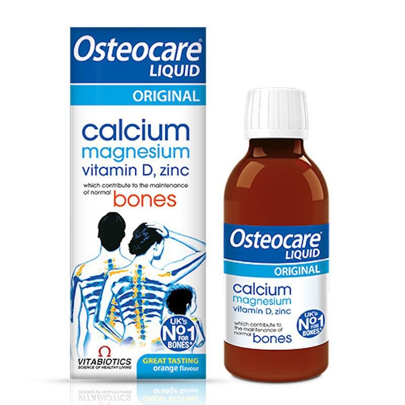 Canxi nước Osteocare Liquid 200ml của Anh Mamababyvn