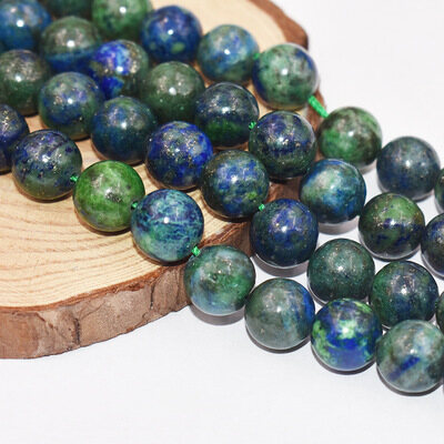 1 Sợi Lô Hạt Đá Agat Tự Nhiên 4 6 8 10 12Mm Hạt Đá Sa Thạch Phượng Hoàng Lapis Lazuli Vòng Đệm Rời Để Làm Trang Sức Vòng Tay Tự Làm