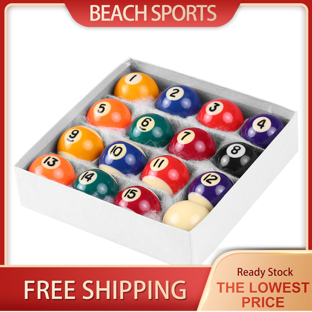 Bộ Bóng Bàn Bi-a Trẻ Em 32 Mm Bộ Bóng Nhựa Bi-a Hồ Bơi Nhỏ Đủ Bộ