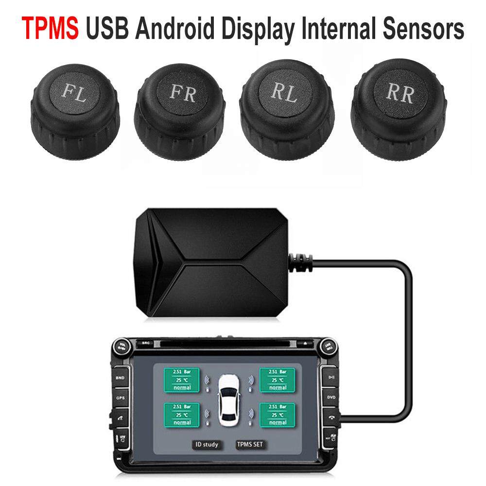 รถแรงดันยาง TMPS Monitor ระบบ 4 เซนเซอร์ภายนอกสำหรับ Android MA1906 รถแรงดันยาง TMPS Monitor ระบบ 4 เซนเซอร์ภายนอกสำหรับ Android MA1906