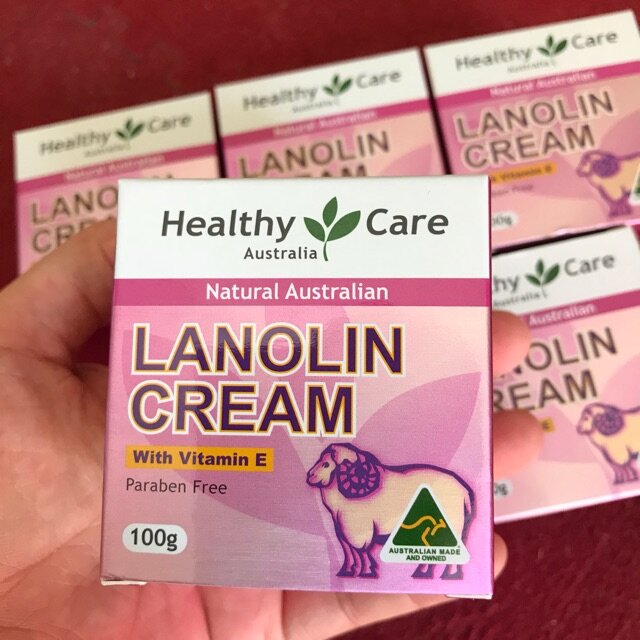 KEM Dưỡng Da nhau cừu HEALTHY CARE LANOLIN CREAM WITH SHEEP PLACENTA 100G.