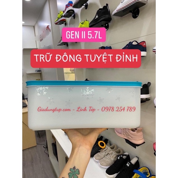 Hộp trữ đông gen ii 5.7l nhựa nguyên sinh