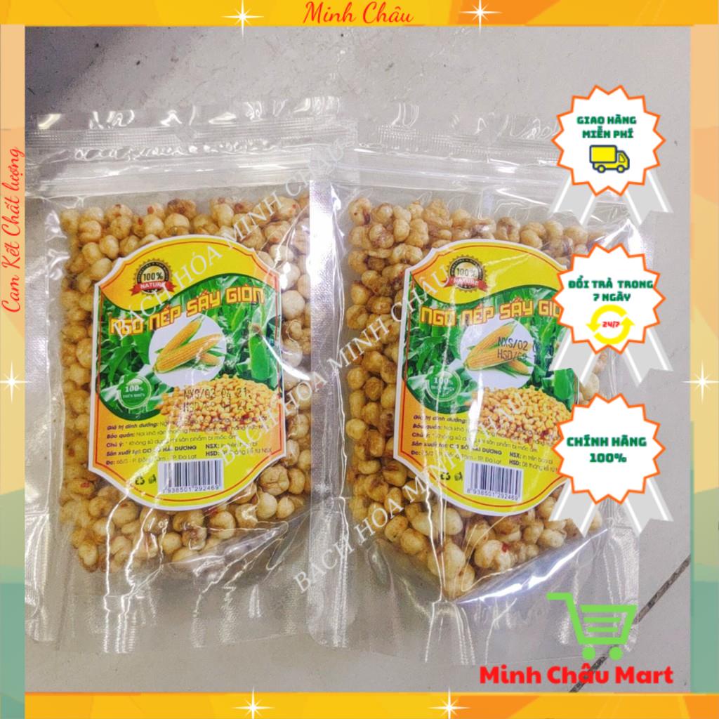 Ngô nếp sấy giòn 200g chuẩn tự nhiên giòn rụm cay cay