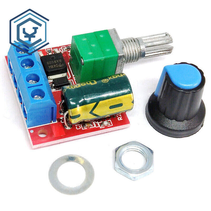 1 cái/3 cái bộ điều chỉnh dc 5v-35v 0-5a 90w pwm động cơ dc thiết bị điều khiển tốc độ mô-đun tốc độ có thể điều chỉnh công tắc bảng điều khiển điều khiển 12v 24v