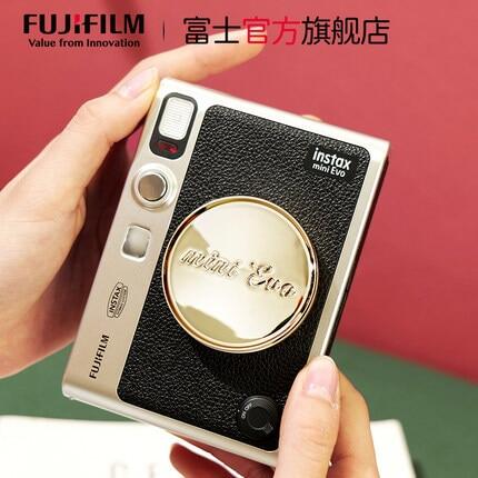 Cho Fuji Fujifilm Instax MINI EVO Nắp Ống Kính Đèn LED Lấp Đầy Máy Ảnh Vỏ
