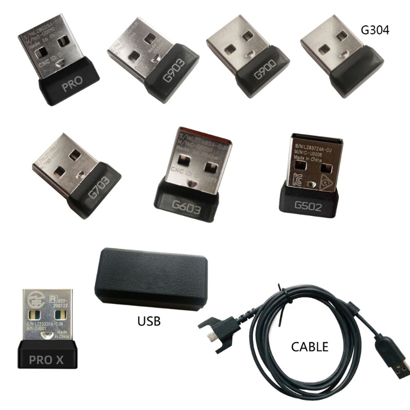 USB Dongle cho Logitech G502 G603 G304 g703 G900 g903 GPW GPX chuột không