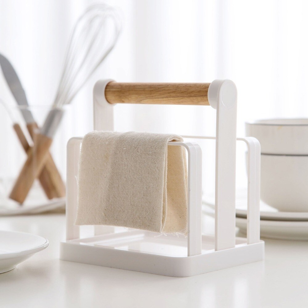 （Be love shop）Kitchen Chopping Board Storage Racks Cover Organizer Tools Wiping Chopping Knife Pot Lid Shelf Wiping Rack Cutting Boards Stand