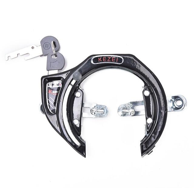 1 chiếc khóa chống trộm màu xám đen khóa chia sẻ xe đạp xe đạp mtb khóa móng ngựa xe đạp thông thường khóa xe đạp