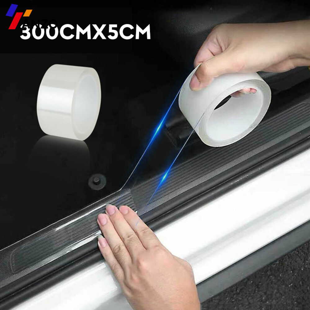 Miếng dán tấm chắn bảo vệ ngưỡng cửa xe hơi miếng dán chống trầy xước thân cản