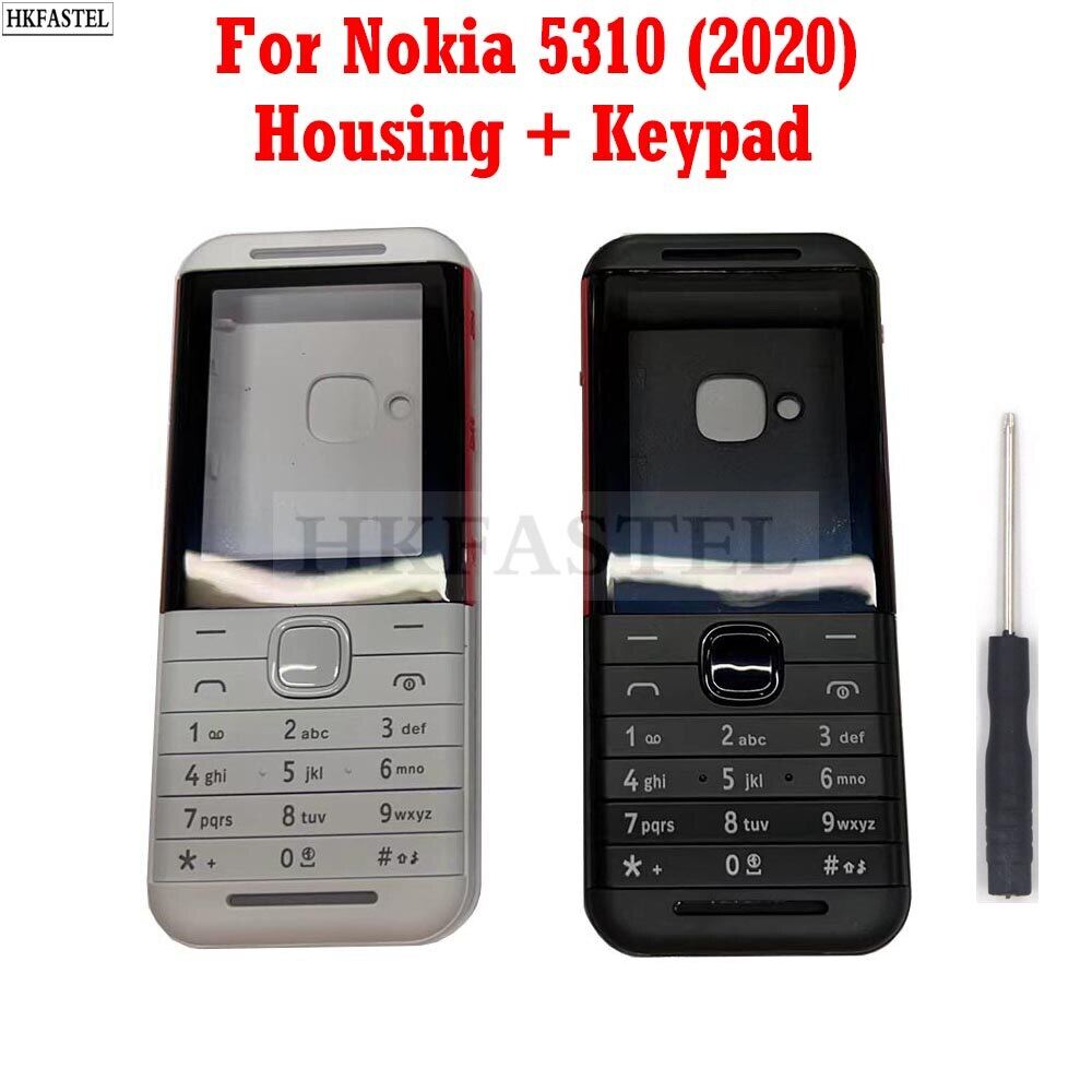 Hkfastel ốp lưng phiên bản mới 5310 2020 cho nokia 5310 2020 ốp lưng điện thoại di động mới chất lượng cao kèm bàn phím