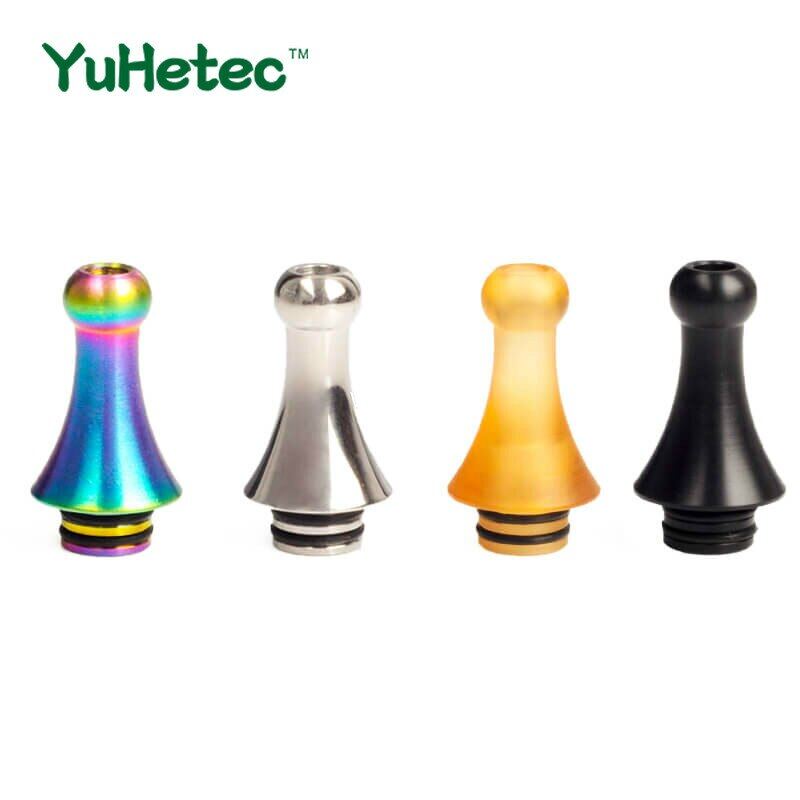 [Hot K] FATUBE 1PCS 510 Longer Style Delrin Stainless Steel Straw joint 510 small caliber long for Tigon Pipette Dripper Straw joint