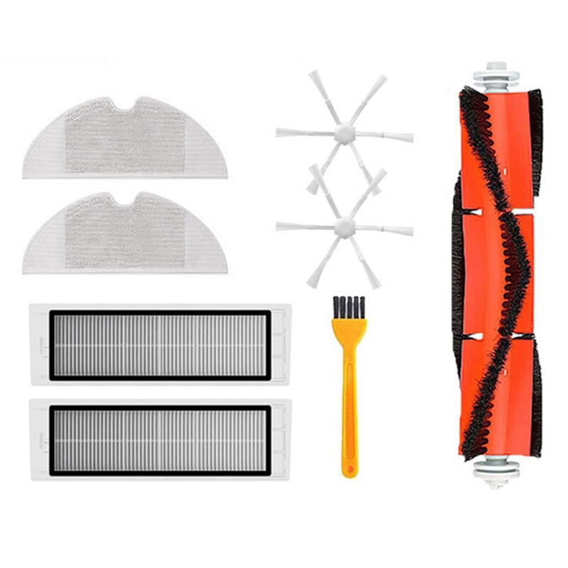 8pcs Washable Mop Cloth For Bot D10 Plus Rls3d Robot Vacuum Cleaner