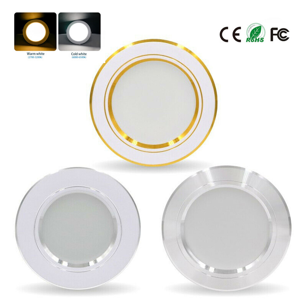 Đèn led âm trần 220v đèn led âm trần mỏng đèn dạng tấm đèn trần hình tròn 5w 9w 12w lõm đèn âm trần đèn led tròn đèn dạng tấm 15w 18w spotlight chiếu sáng trong nhà