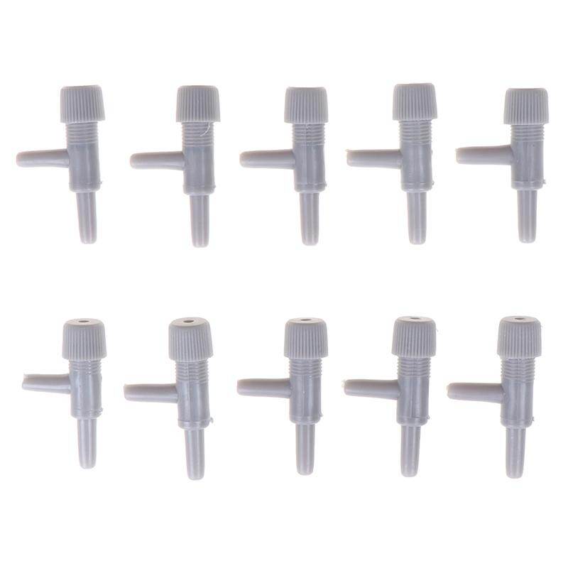 Ministar 10Pcs Aquarium Air Line Tubing Volume Flow Control Valve Oxygen Air Pump Tank - 3