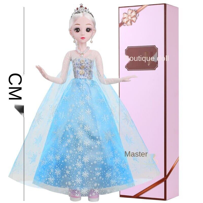 60cm extra large Barbie doll set little girl princess girls toys single birthday gift doll cloth