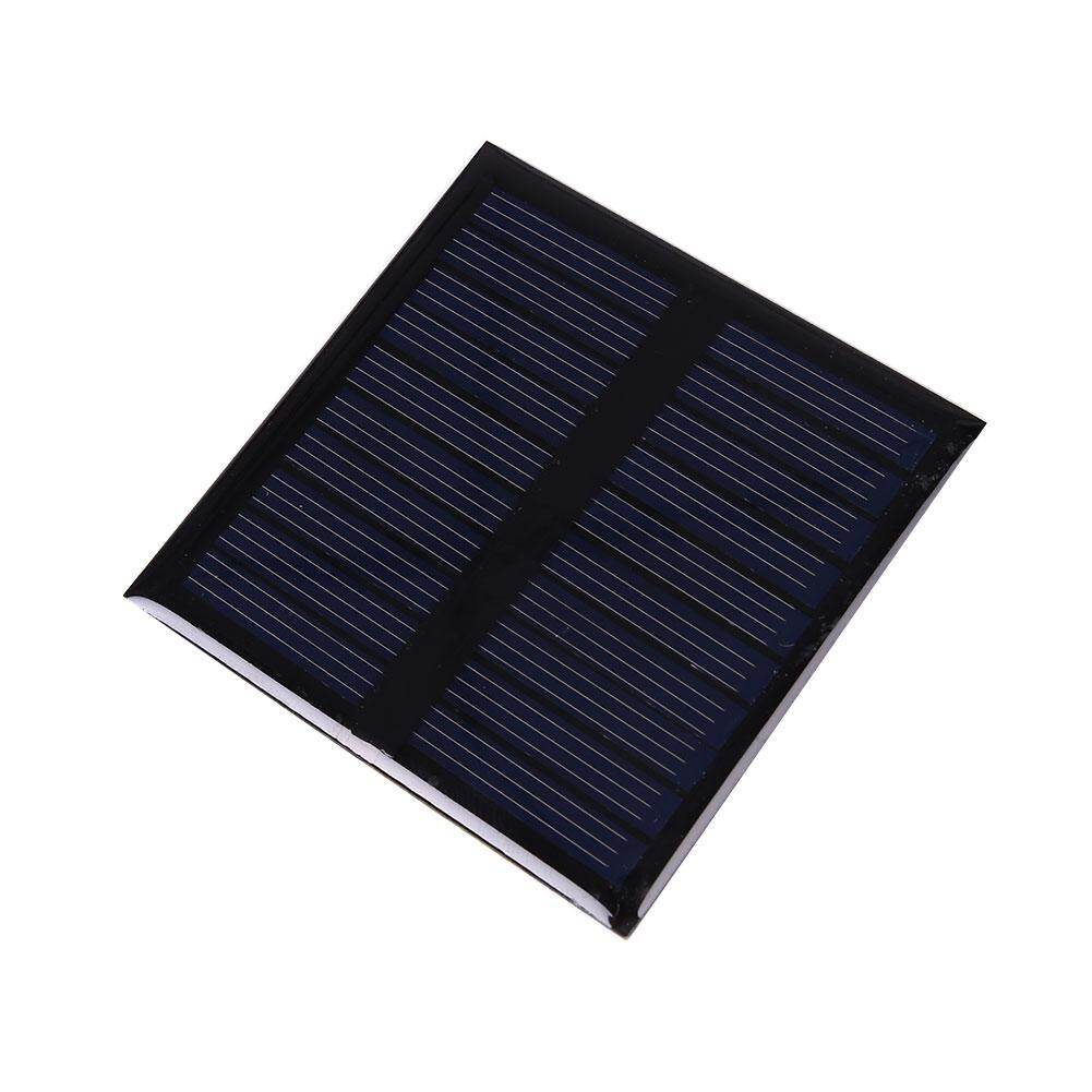 5 V 0.45 W สีดำแผงโซล่า Silicon Energy โมดูลระบบพลังงานแสงอาทิตย์แบตเตอรี่ DIY