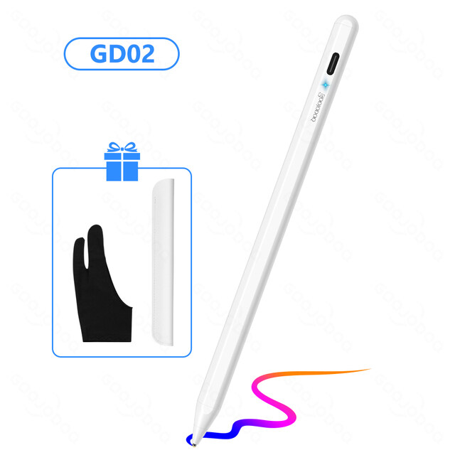 GOOJODOQ Phổ Cho iPad Bút Chì Stylus Pen Cho Apple Pencil 1 2 Cảm Ứng Pen Cho IOS Android Surface Ch