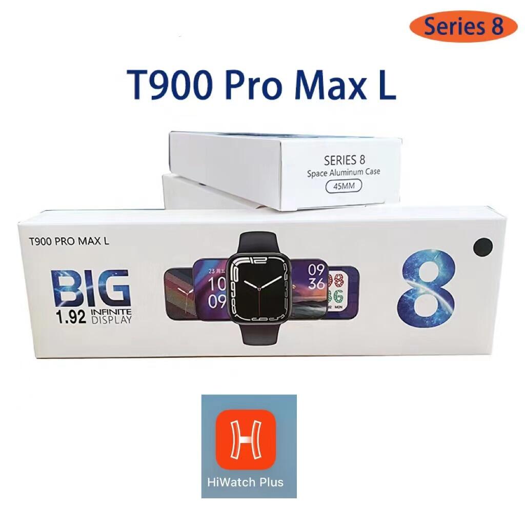 🔥COD + Hàng sẵn có miễn phí🔥Bán Buôn T900 Pro Max L Lớn Đồng hồ thông minh Nam Nữ IP68 Không Thấm Nư