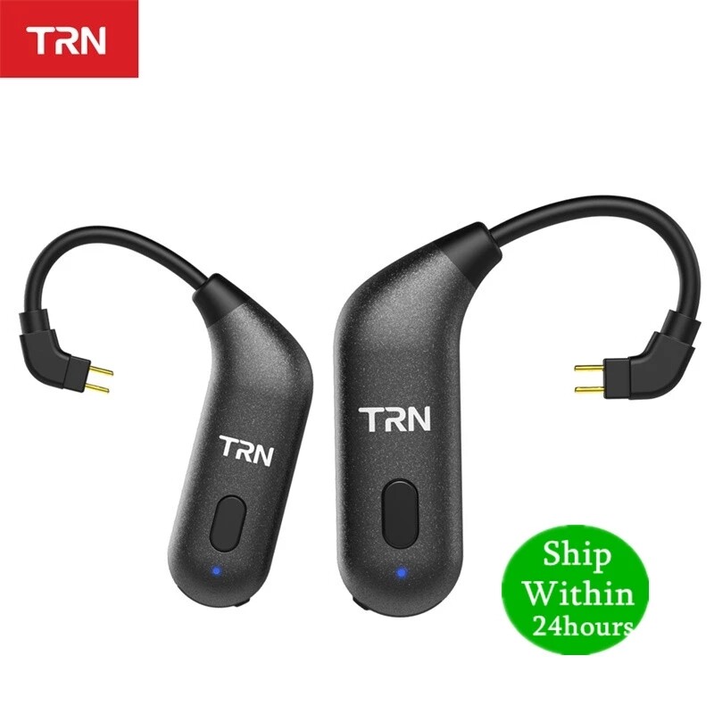 TRN BT20S APTX Bluetooth 5.0 Tai-Móc MMCX/2Pin Tai Nghe Cáp Cáp Bluetooth Adapter Cho V80 IM1 IM2 X6 V30 V20 ZS10 F3 T2 S2 V90