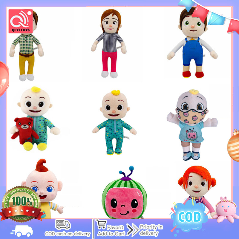 Plush Toy Singing Music Children Animation Cocomelon Soft Dolls