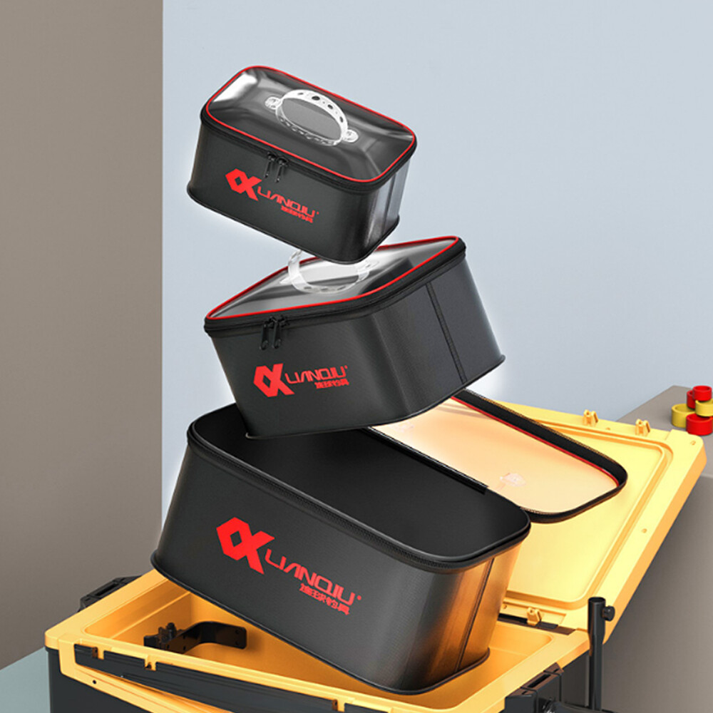 Hộp Dụng Cụ Câu Cá EVA Tiện Dụng Hộp Sắp Xếp Câu Cá Đa Năng Hộp Cá Sống Hộp Đựng Nước Cắm Trại Túi Đựng Đồ